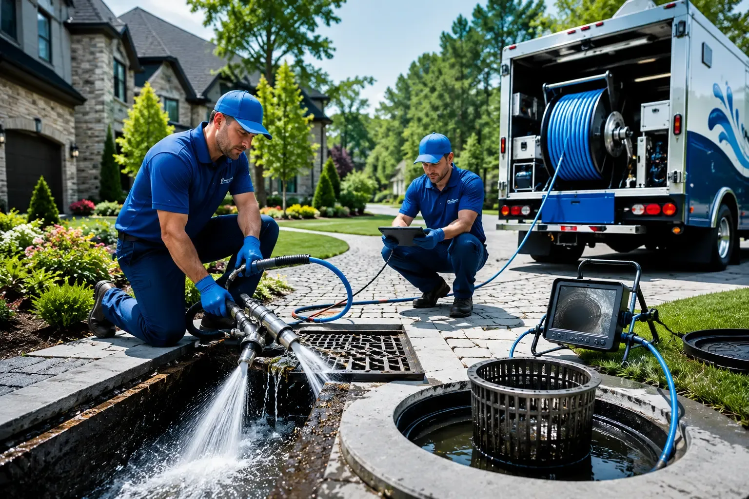 Local outdoor drain cleaning professionals in Poultney, VT